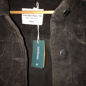 Corduroy one tree jacket